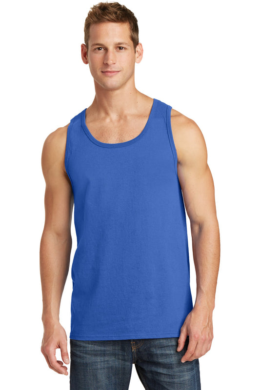 Port & Company Core Cotton Tank Top.  PC54TT Royal