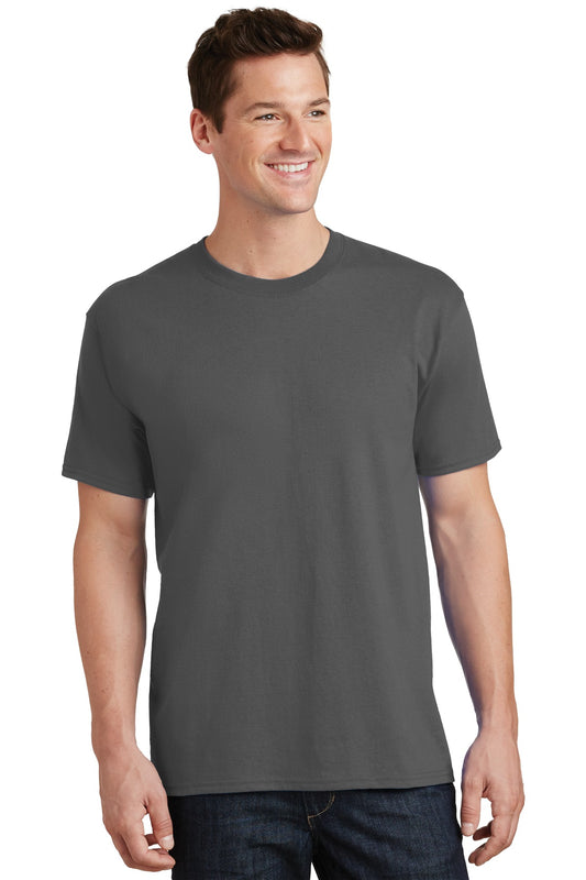 Port & Company Tall Core Cotton Tee PC54T Charcoal Tall