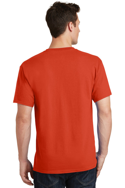 Port & Company Tall Core Cotton Tee PC54T Orange Tall