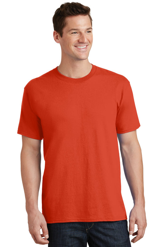 Port & Company Tall Core Cotton Tee PC54T Orange Tall