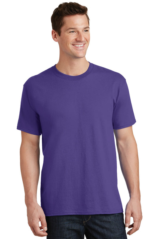 Port & Company Tall Core Cotton Tee PC54T Purple Tall