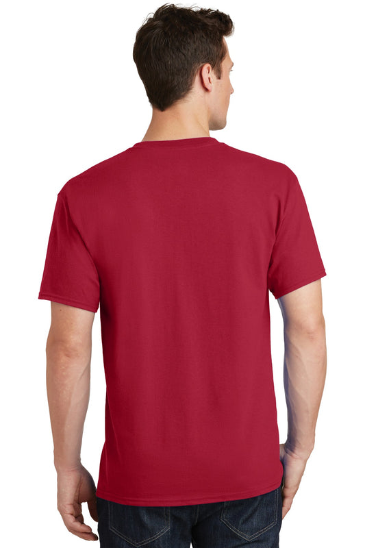 Port & Company Tall Core Cotton Tee PC54T Red Tall