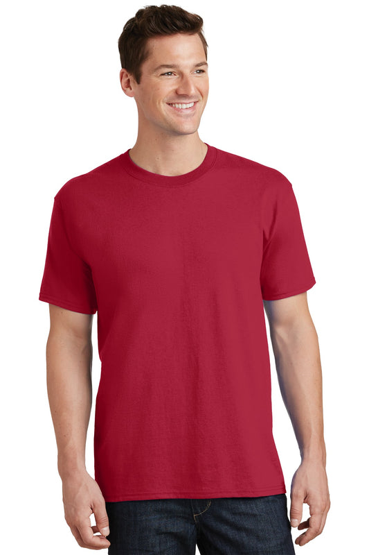 Port & Company Tall Core Cotton Tee PC54T Red Tall