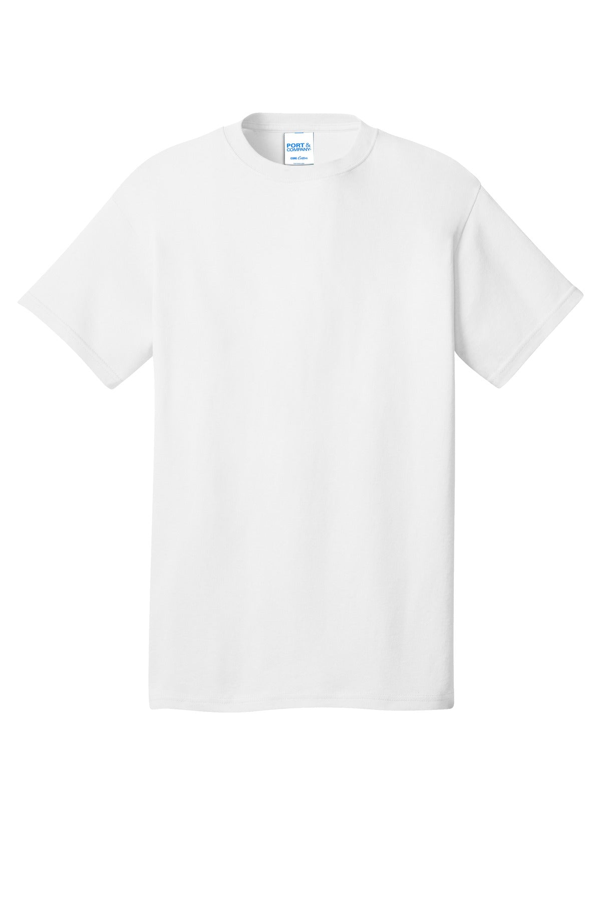 Port & Company Tall Core Cotton Tee PC54T White Tall