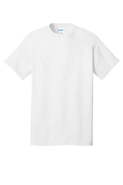 Port & Company Tall Core Cotton Tee PC54T White Tall