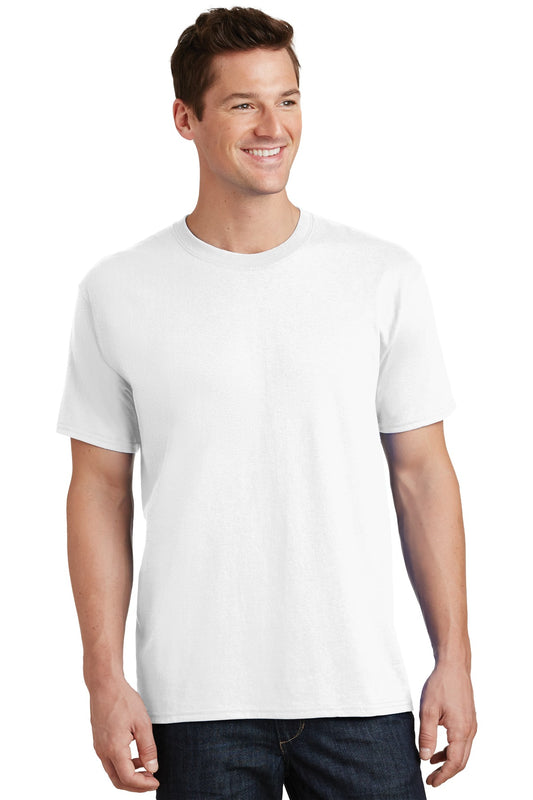 Port & Company Tall Core Cotton Tee PC54T White Tall