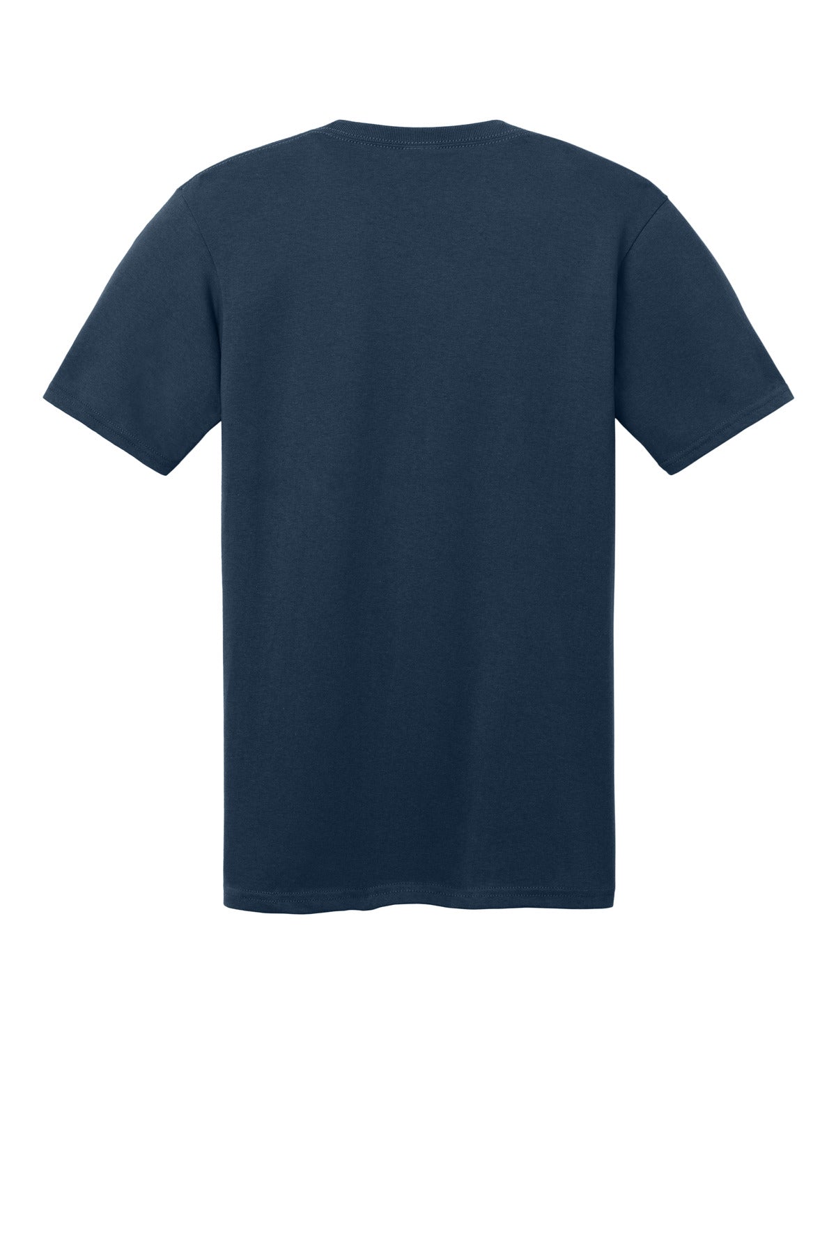 Port & Company Core Cotton V-Neck Tee. PC54V Navy
