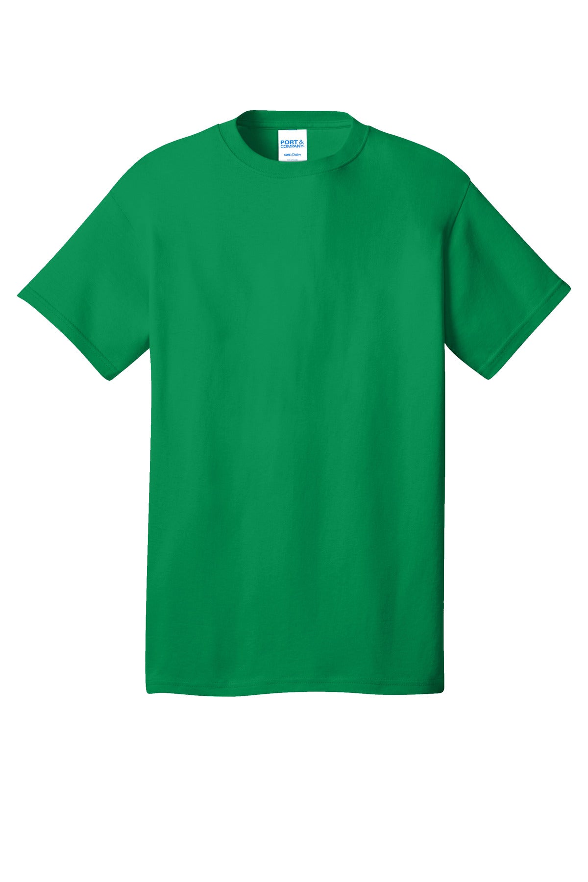 Port & Company Core Cotton Tee. PC54 Athletic Kelly