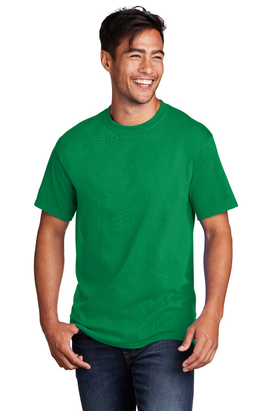Port & Company Core Cotton Tee. PC54 Athletic Kelly