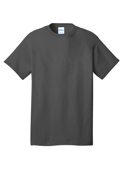 Port & Company Core Cotton Tee. PC54 Coal Grey
