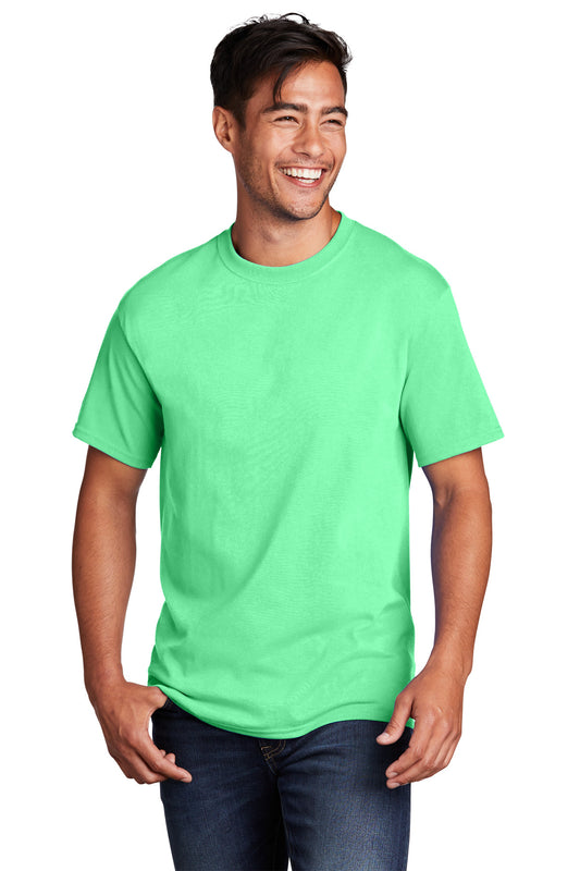 Port & Company Core Cotton Tee. PC54 Jadeite