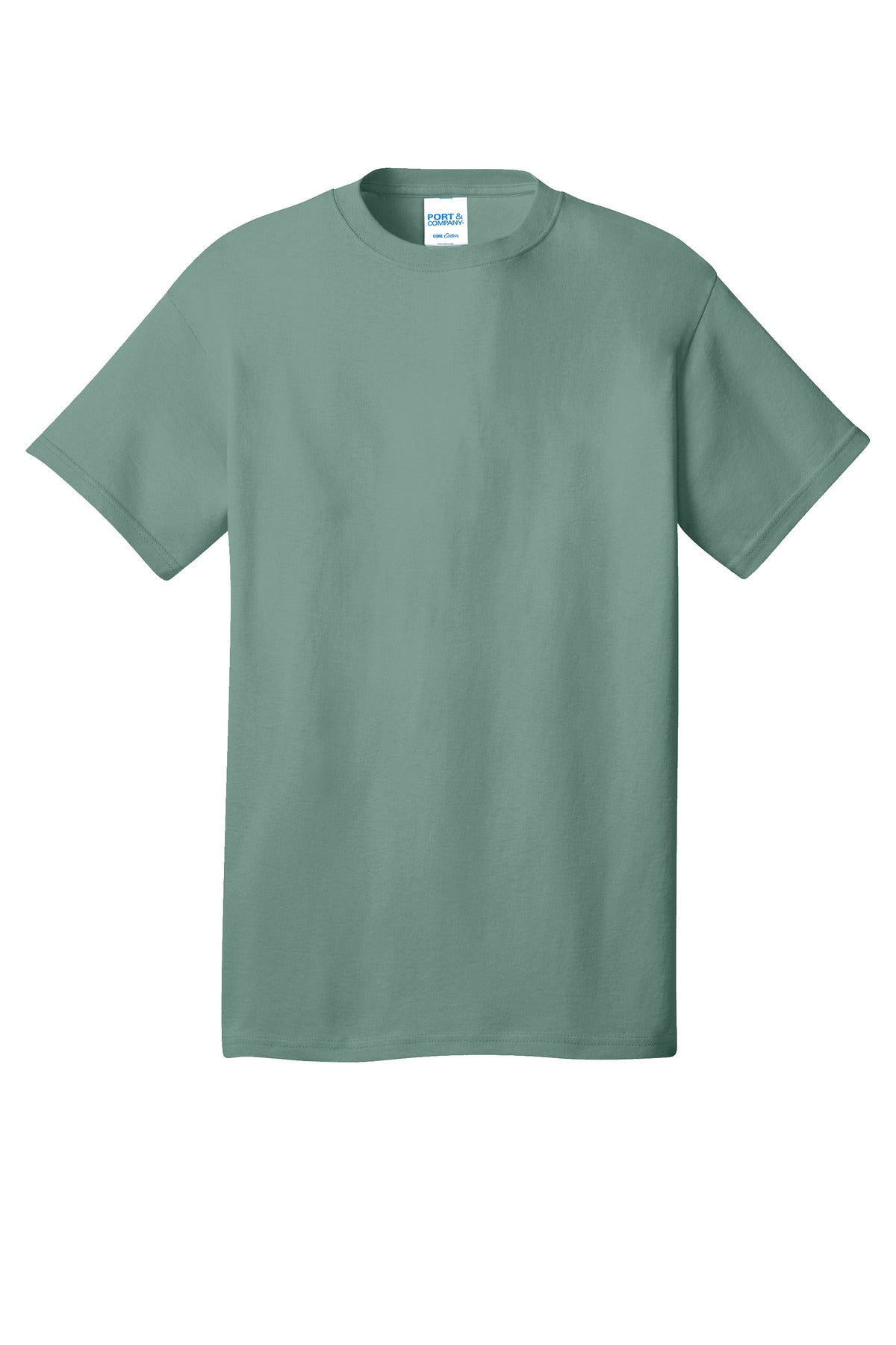 Port & Company Core Cotton Tee. PC54 Laurel Green