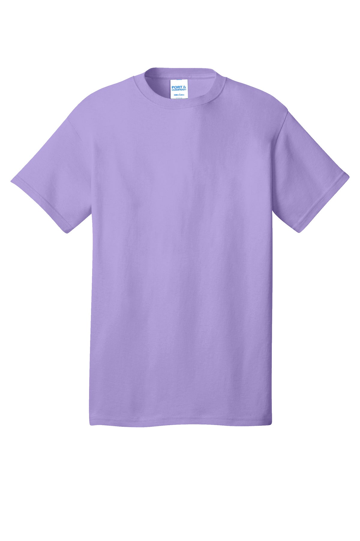 Port & Company Core Cotton Tee. PC54 Lavender