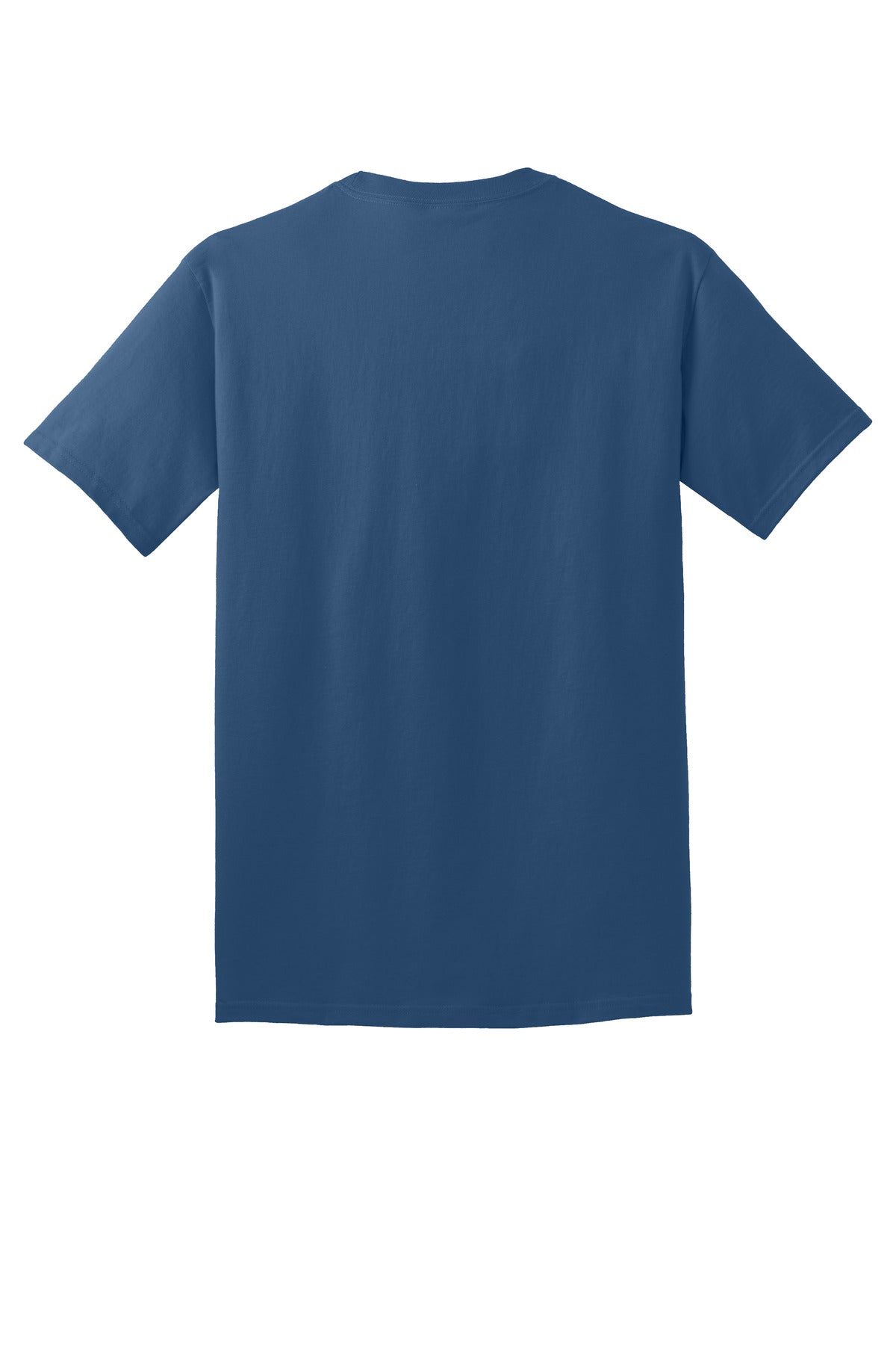 Port & Company Core Cotton Tee. PC54 Neptune Blue