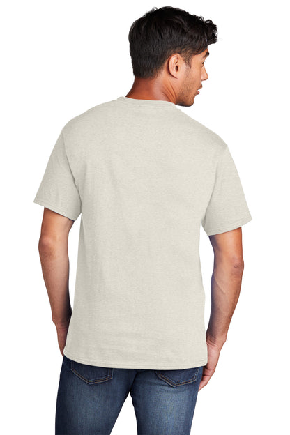 Port & Company Core Cotton Tee. PC54 Oatmeal Heather