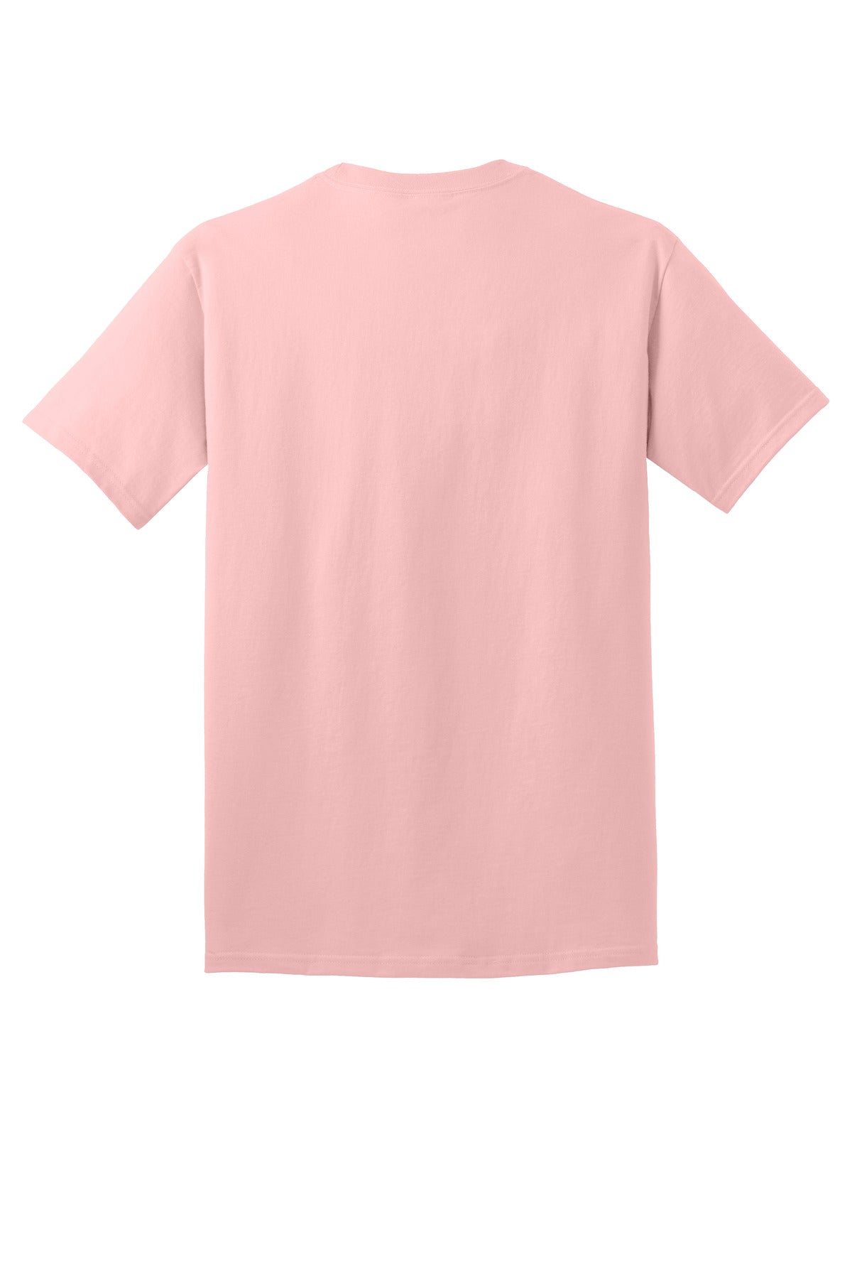 Port & Company Core Cotton Tee. PC54 Pale Blush