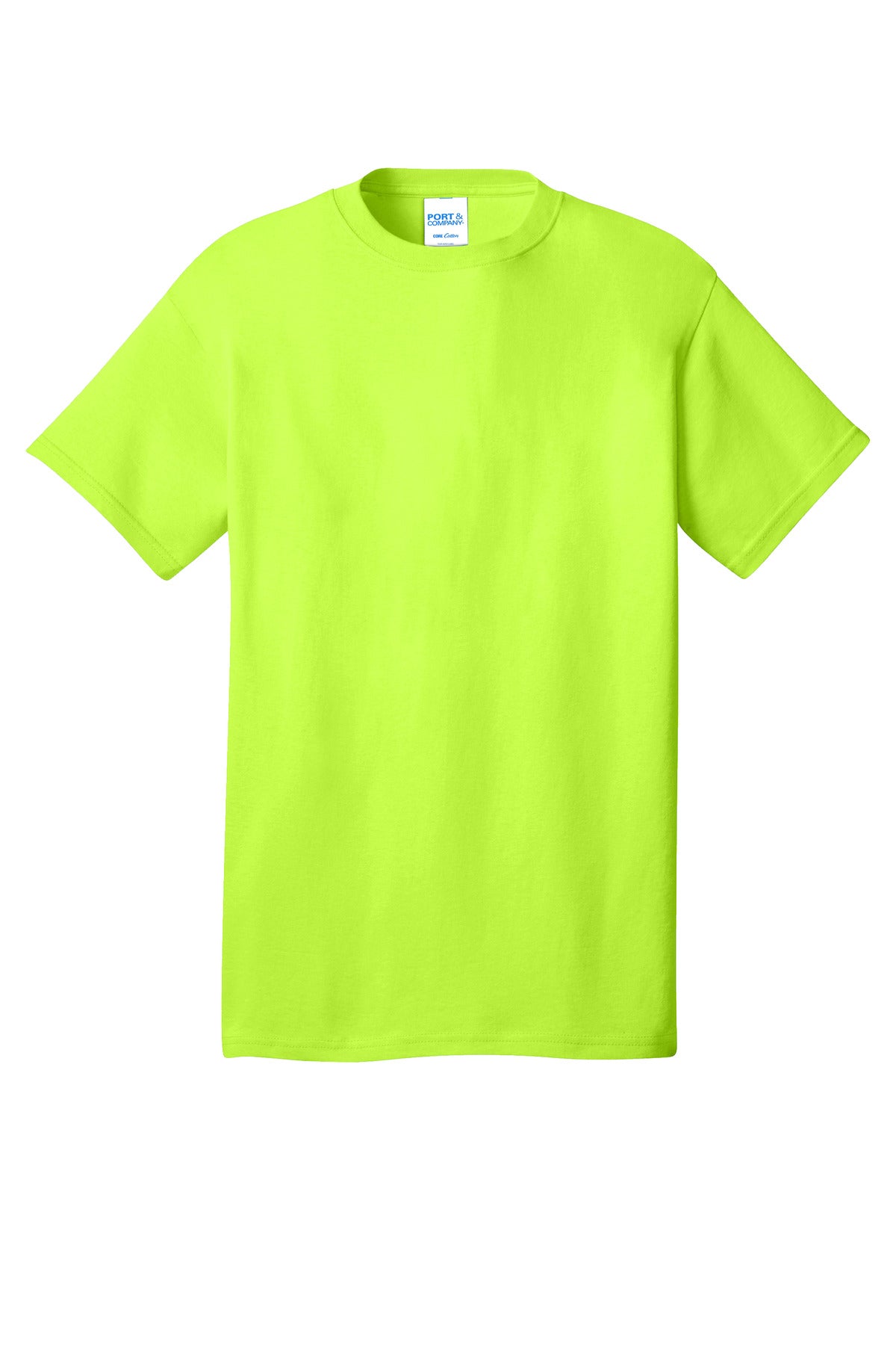 Port & Company Core Cotton Tee. PC54 S. Green