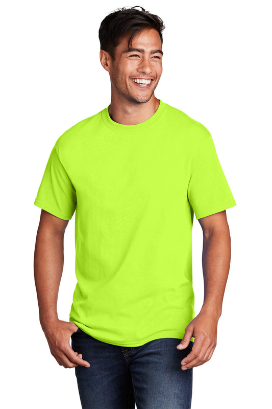 Port & Company Core Cotton Tee. PC54 S. Green