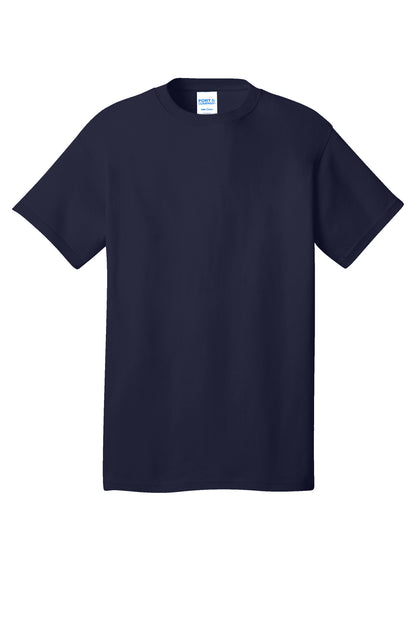 Port & Company Core Cotton Tee. PC54 True Navy