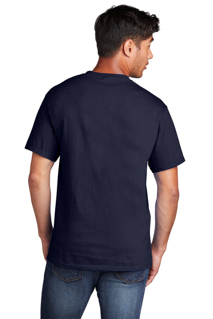 Port & Company Core Cotton Tee. PC54 True Navy