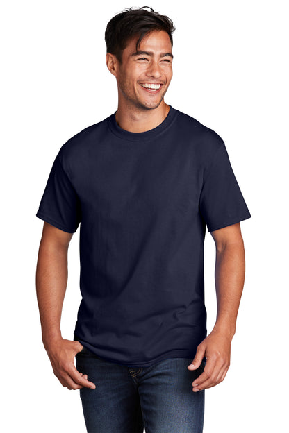 Port & Company Core Cotton Tee. PC54 True Navy