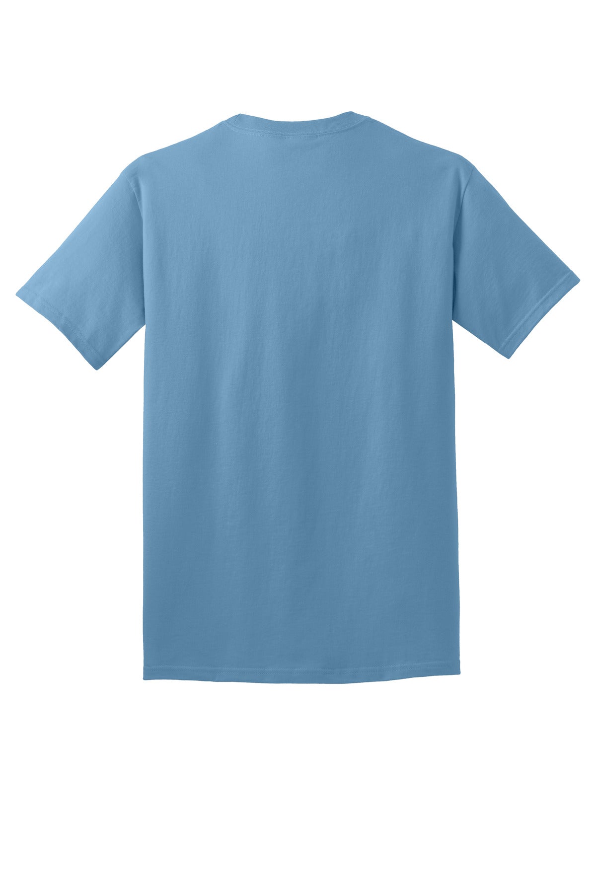 Port & Company Core Cotton Tee. PC54 Tundra Blue
