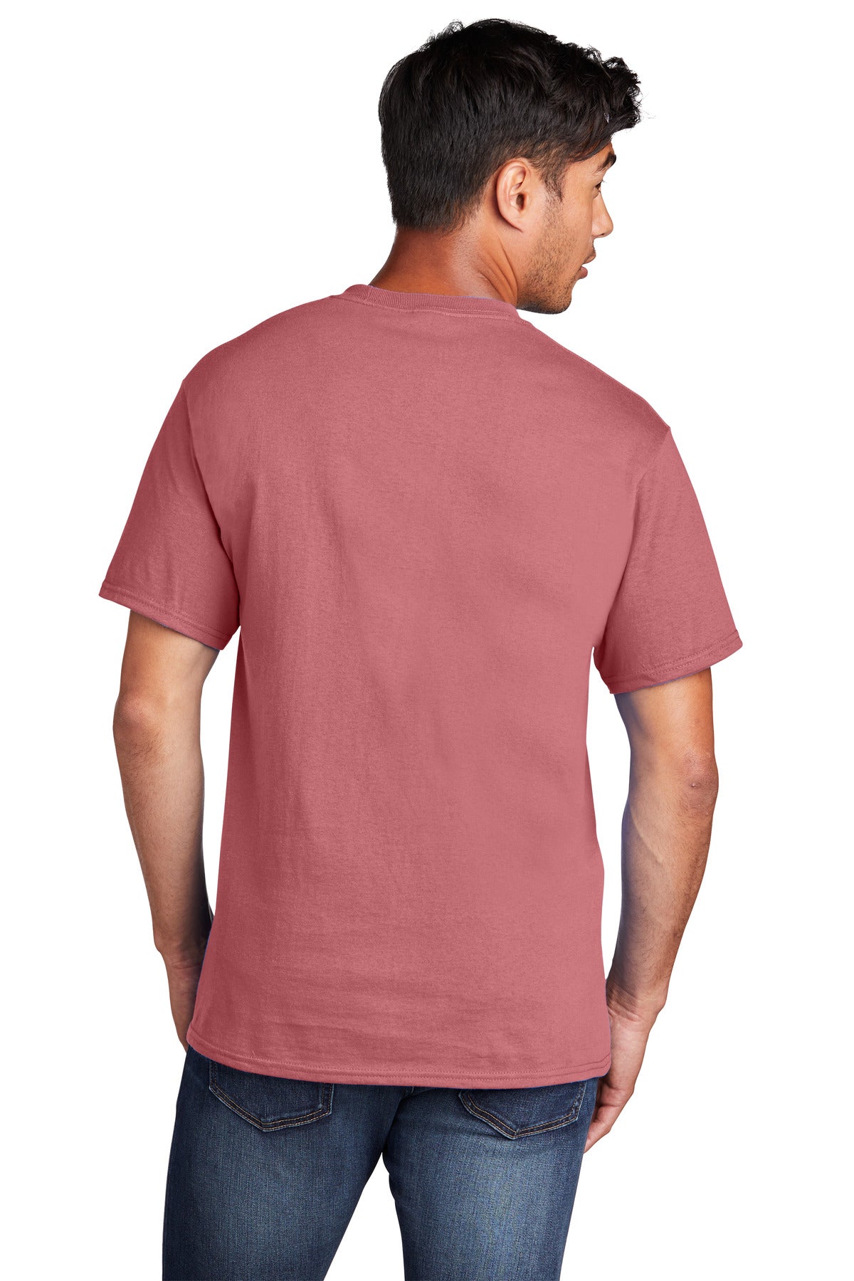Port & Company Core Cotton Tee. PC54 Zinnia