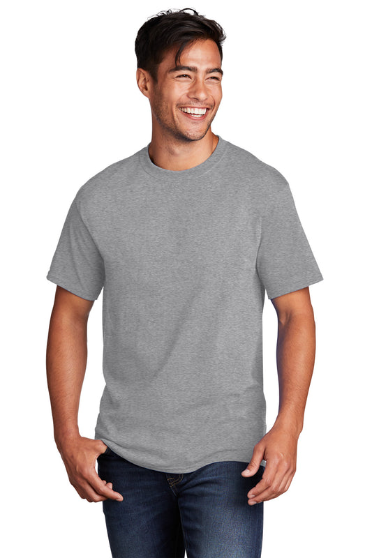 Port & Company Core Cotton Tee. PC54 Athletic Heather