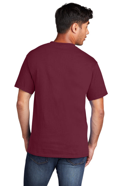 Port & Company Core Cotton Tee. PC54 Cardinal