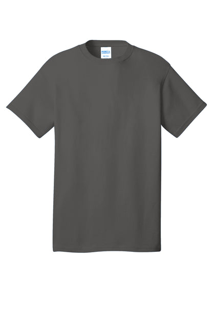 Port & Company Core Cotton Tee. PC54 Charcoal