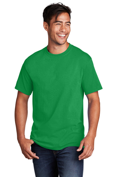 Port & Company Core Cotton Tee. PC54 Clover Green