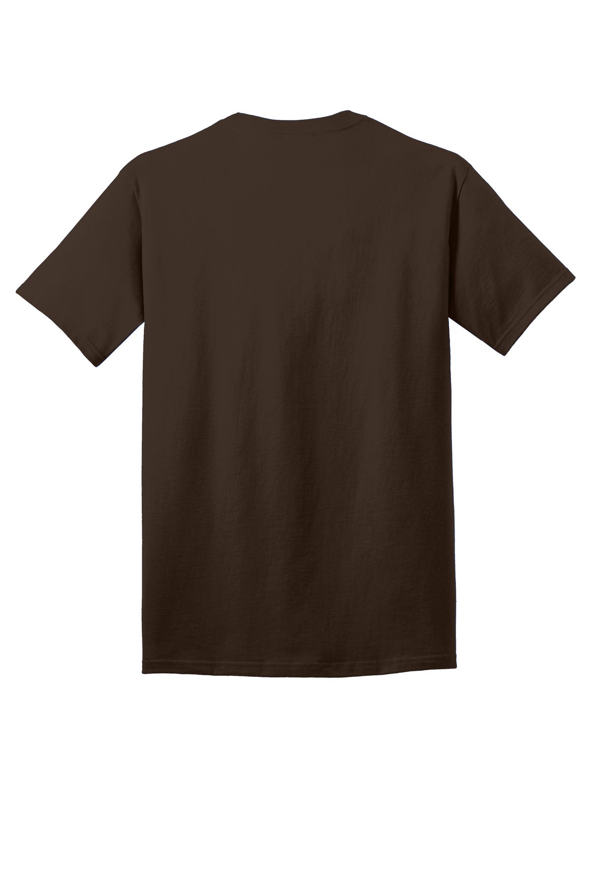 Port & Company Core Cotton Tee. PC54 Dark Chocolate Brown