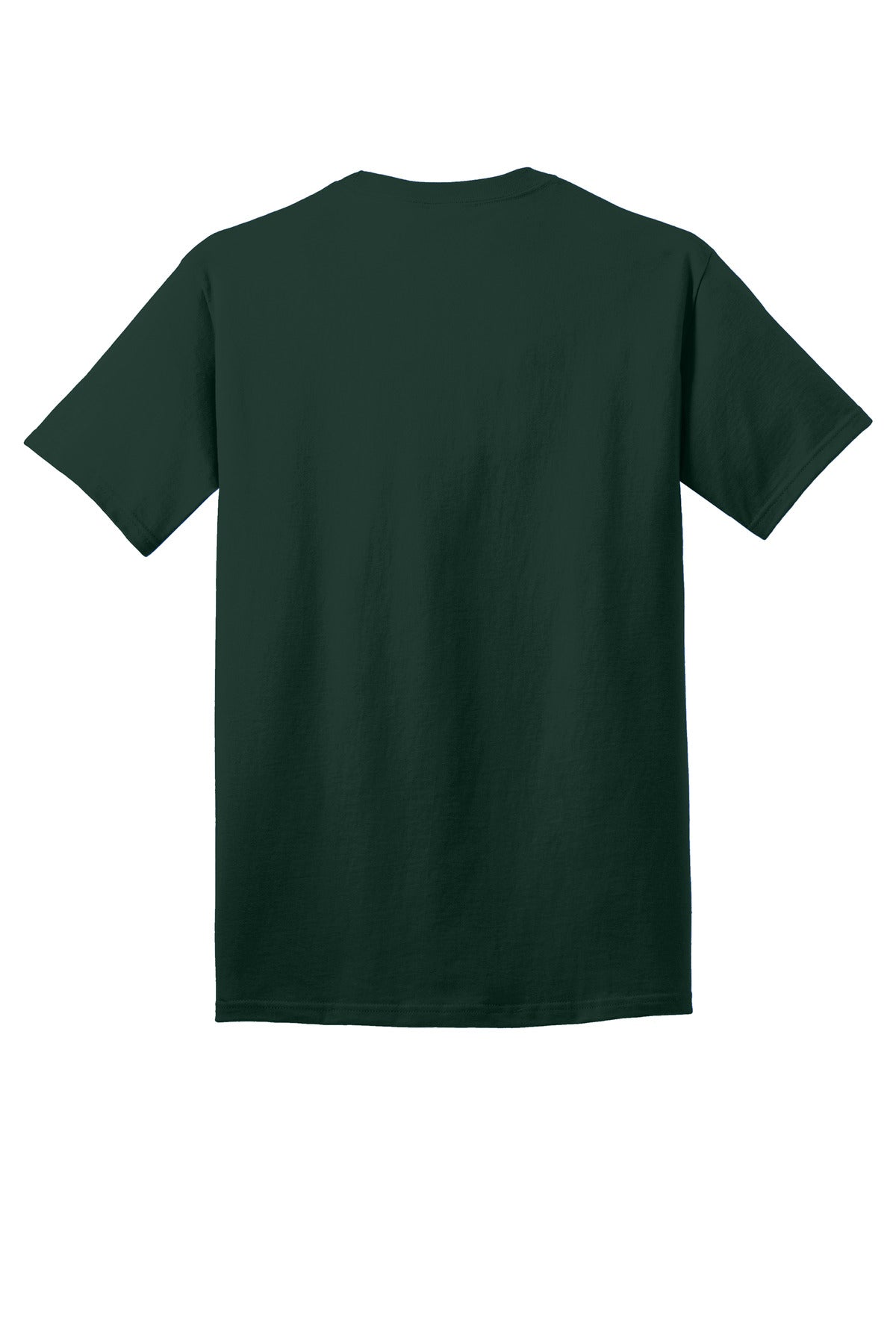 Port & Company Core Cotton Tee. PC54 Dark Green