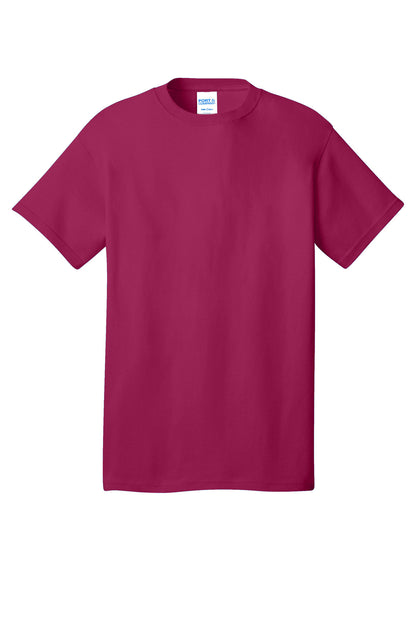 Port & Company Core Cotton Tee. PC54 Flush Pink