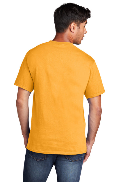 Port & Company Core Cotton Tee. PC54 Gold