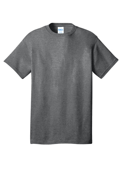 Port & Company Core Cotton Tee. PC54 Graphite Heather