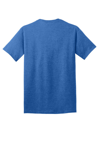 Port & Company Core Cotton Tee. PC54 Heather Royal