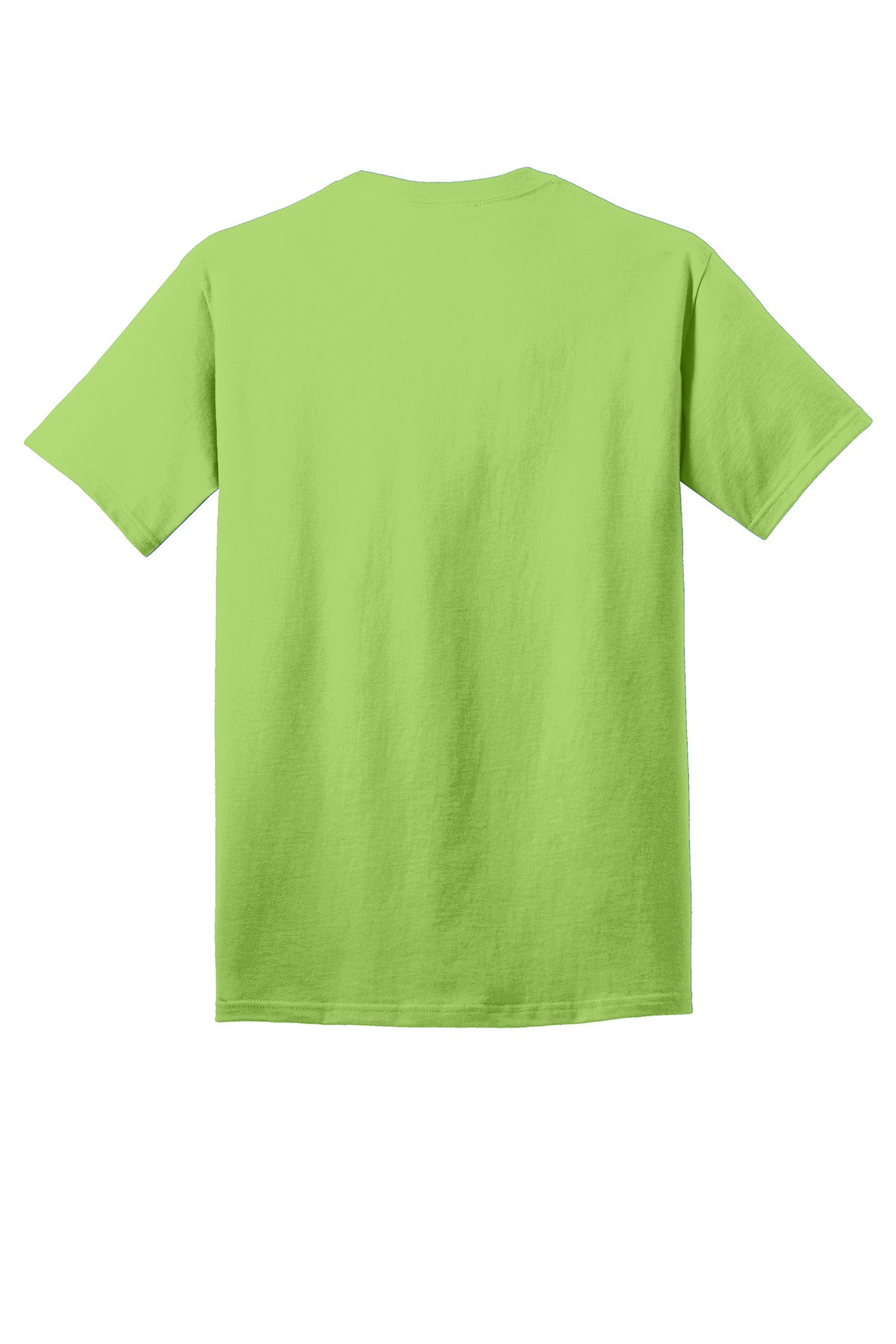 Port & Company Core Cotton Tee. PC54 Lime