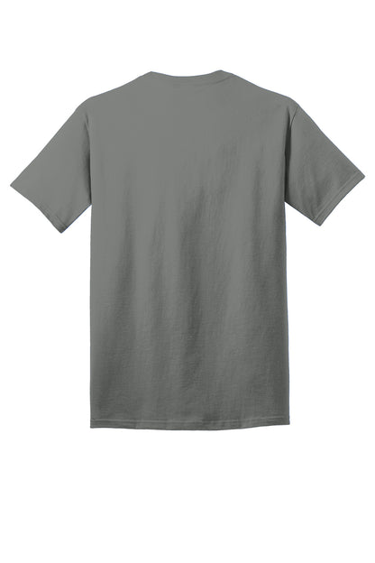 Port & Company Core Cotton Tee. PC54 Medium Grey