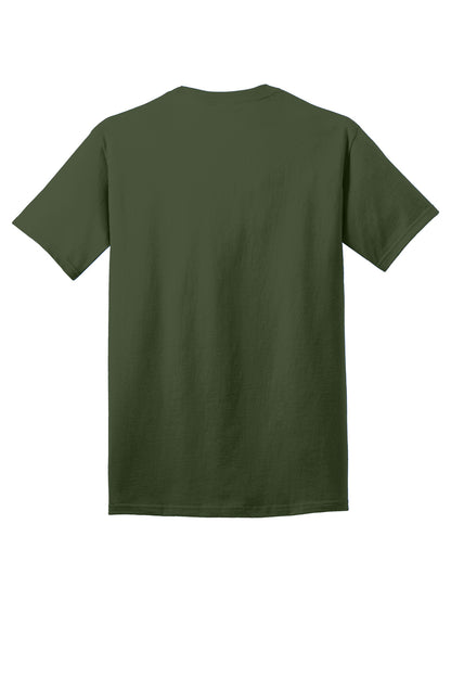 Port & Company Core Cotton Tee. PC54 Olive