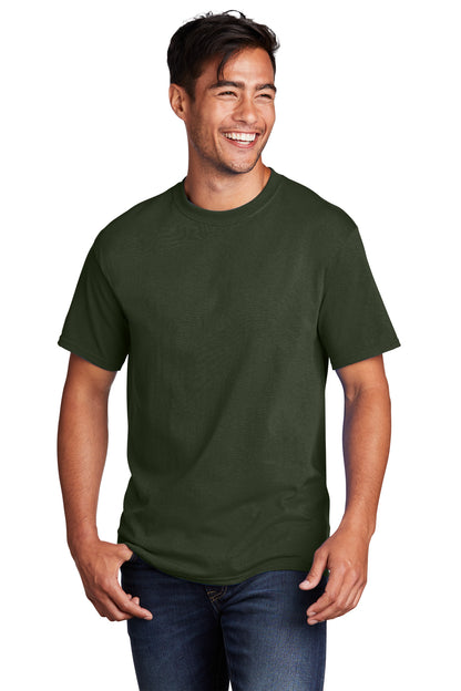 Port & Company Core Cotton Tee. PC54 Olive