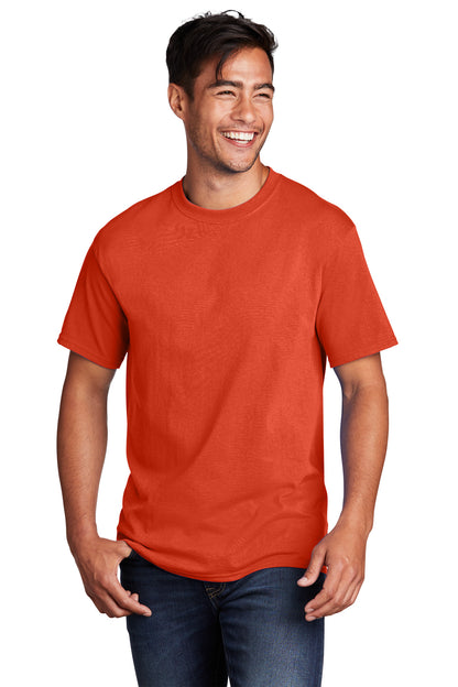 Port & Company Core Cotton Tee. PC54 Orange