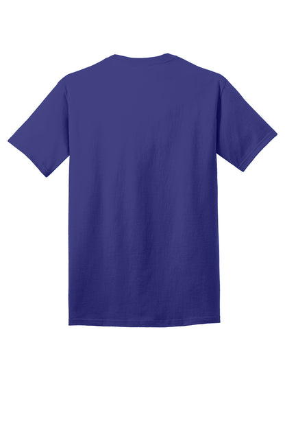 Port & Company Core Cotton Tee. PC54 Purple