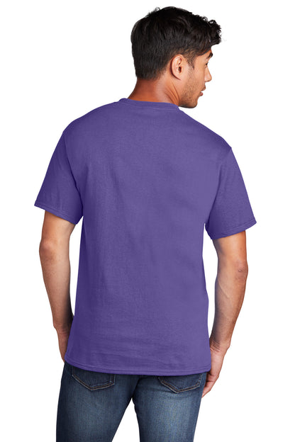 Port & Company Core Cotton Tee. PC54 Purple