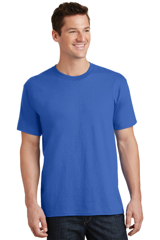 Port & Company Core Cotton Tee. PC54 Royal