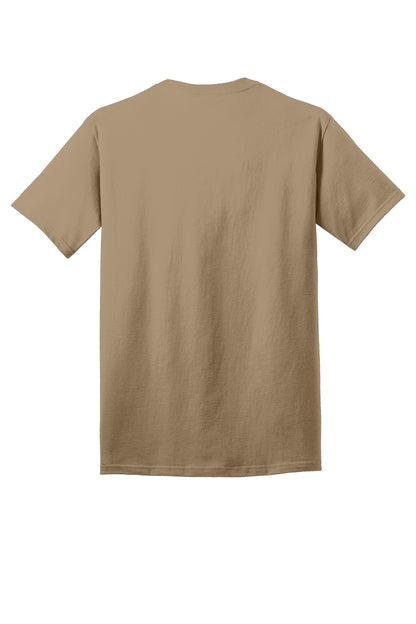 Port & Company Core Cotton Tee. PC54 Sand