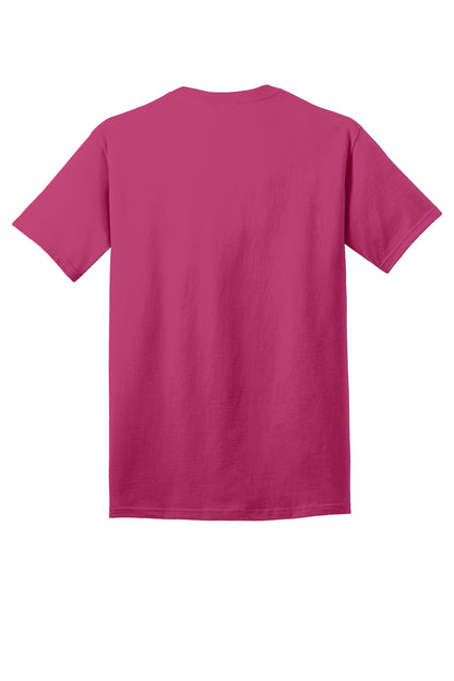 Port & Company Core Cotton Tee. PC54 Sangria