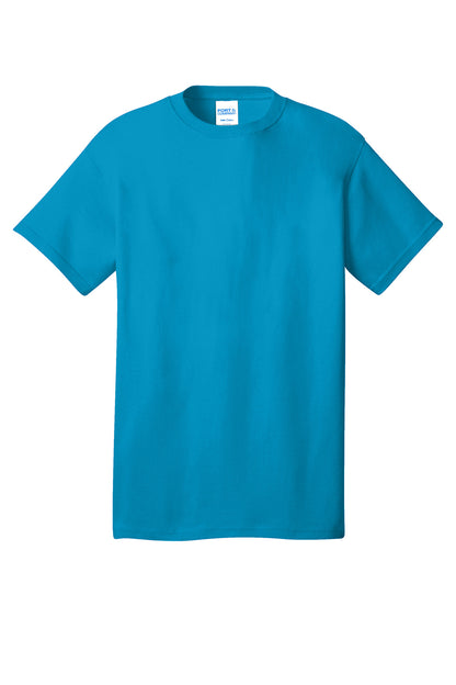 Port & Company Core Cotton Tee. PC54 Sapphire