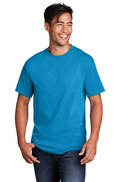 Port & Company Core Cotton Tee. PC54 Sapphire