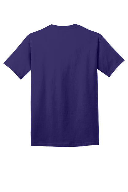 Port & Company Core Cotton Tee. PC54 Team Purple